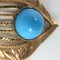 Pendant in Gold with Turquoise Blue Stone, Image 9