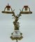 Kerzenhalter aus Porzellan und Bronze von Maison Bointaburet Boin Taburet Paris 5