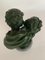 Le Baiser d'Oudon Bust in Bronze with Green Patina 10