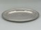 Large Oval Dish in Silver Metal from Christofle, Image 3