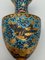 Antike Cloisonne Vasen aus Bronze, 2er Set 10