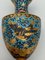 Antique Cloisonne Vases in Bronze, Set of 2, Image 10