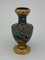 Antique Cloisonne Vases in Bronze, Set of 2, Image 8
