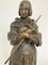 Joan of Arc Statue in Bronze with Marble Fine Carvings 2