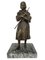 Joan of Arc Statue aus Bronze mit Marmor Schnitzereien 1