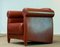 Club chair moderna in pelle color cognac di Klaus Wettergren Denmark, anni '80, Immagine 13