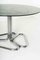Tubular Dining Room Table in Chrome and Smoked Glass by Giotto Stoppino, Italy, 1970s 6