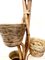 French Bamboo and Rattan Flower Stand or Plant Holder, 1950s, Image 7