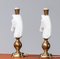 Lámparas de mesa italianas con cabezas de caballo blancas, años 70. Juego de 2, Imagen 7