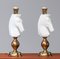 Italian White Horse Head Alabaster Table Lamps, 1970s, Set of 2, Image 6