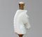 Italian White Hand Cut Horse Head Alabaster Table Lamp, 1970s 6