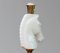 Lámpara de mesa italiana en forma de cabeza de caballo blanca de alabastro, años 70, Imagen 6