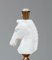 Italian White Hand Cut Horse Head Alabaster Table Lamp, 1970s, Image 10