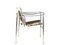 Cow Leather & Chrome Plated Metal 1960/70 LC1 Armchair from Le Corbusier, Image 5