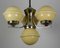 Art Deco Chandelier, 1930s, Image 2