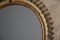 Specchio da parete rotondo vintage in vimini e bambù di Franco Albini, anni '60, Immagine 9