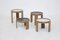 Vintage Stackable Side Tables by Gianfranco Frattini for Cassina, Set of 4 7