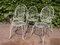 Provencal Wrought Iron Armchairs, 1960s, Set of 5 1