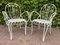 Provencal Wrought Iron Armchairs, 1950s, Set of 2 3