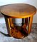 Austrian Art Deco Blond Walnut Coffee Table, Image 5