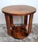 Austrian Art Deco Blond Walnut Coffee Table 2