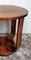 Austrian Art Deco Blond Walnut Coffee Table, Image 13