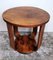 Austrian Art Deco Blond Walnut Coffee Table, Image 7