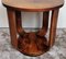 Austrian Art Deco Blond Walnut Coffee Table 12