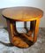 Austrian Art Deco Blond Walnut Coffee Table 6