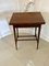 Antique Edwardian Quality Mahogany Inlaid Fold Over Card Table 1