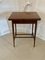 Antique Edwardian Quality Mahogany Inlaid Fold Over Card Table 9