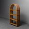 Vintage Arched Bamboo Bookcase, 1970s, Image 2