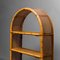 Vintage Arched Bamboo Bookcase, 1970s 5