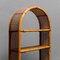 Vintage Arched Bamboo Bookcase, 1970s, Image 4
