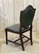 English Dining Chairs in Mahogany & Top Leather, Set of 12 2