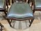 English Dining Chairs in Mahogany & Top Leather, Set of 12, Image 14