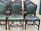English Dining Chairs in Mahogany & Top Leather, Set of 12 15