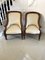 Antique Victorian Mahogany Armchairs, Set of 2, Image 5