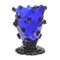 Clear Blue Nugget Kl Vase by Gaetano Pesce for Fish Design 1