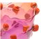 Nugget Extracolor Vase in hellem Rubinrot, Lila und Mattorange von Gaetano Pesce für Fish Design 2