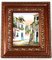 Spanish Artist, Street in a Typical Spanish Village, 20th Century, Oil on Canvas, Framed, Image 7