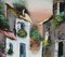 Artista español, Calle de un pueblo español, siglo XX, óleo sobre lienzo, enmarcado, Imagen 4