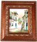 Spanish Artist, Street in a Typical Spanish Village, 20th Century, Oil on Canvas, Framed, Image 10