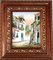 Spanish Artist, Street in a Typical Spanish Village, 20th Century, Oil on Canvas, Framed, Image 5
