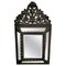 Napoleon III Style Wall Mirror in Brass, Image 1