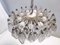 Chandelier with 57 Polyhedron Murano Glasses by Carlo Scarpa for Venini, Italy 9