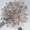 Chandelier with 57 Polyhedron Murano Glasses by Carlo Scarpa for Venini, Italy, Image 14