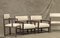 Italian Chairs & Armchairs, 1980s, Set of 4, Image 8