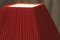 Table Lamps with Red Lampshades, Set of 2, Image 7