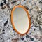 Miroir Oval Space Age Vintage 1